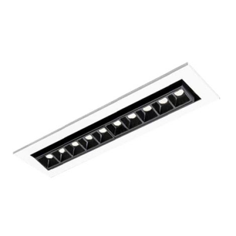 چراغ‌ LED توکار 24 وات لومیلد مازی نور (M568S1MLED2840-W)